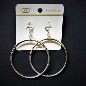 Jeremiah 29:13 Inscribed Hoop Earrings